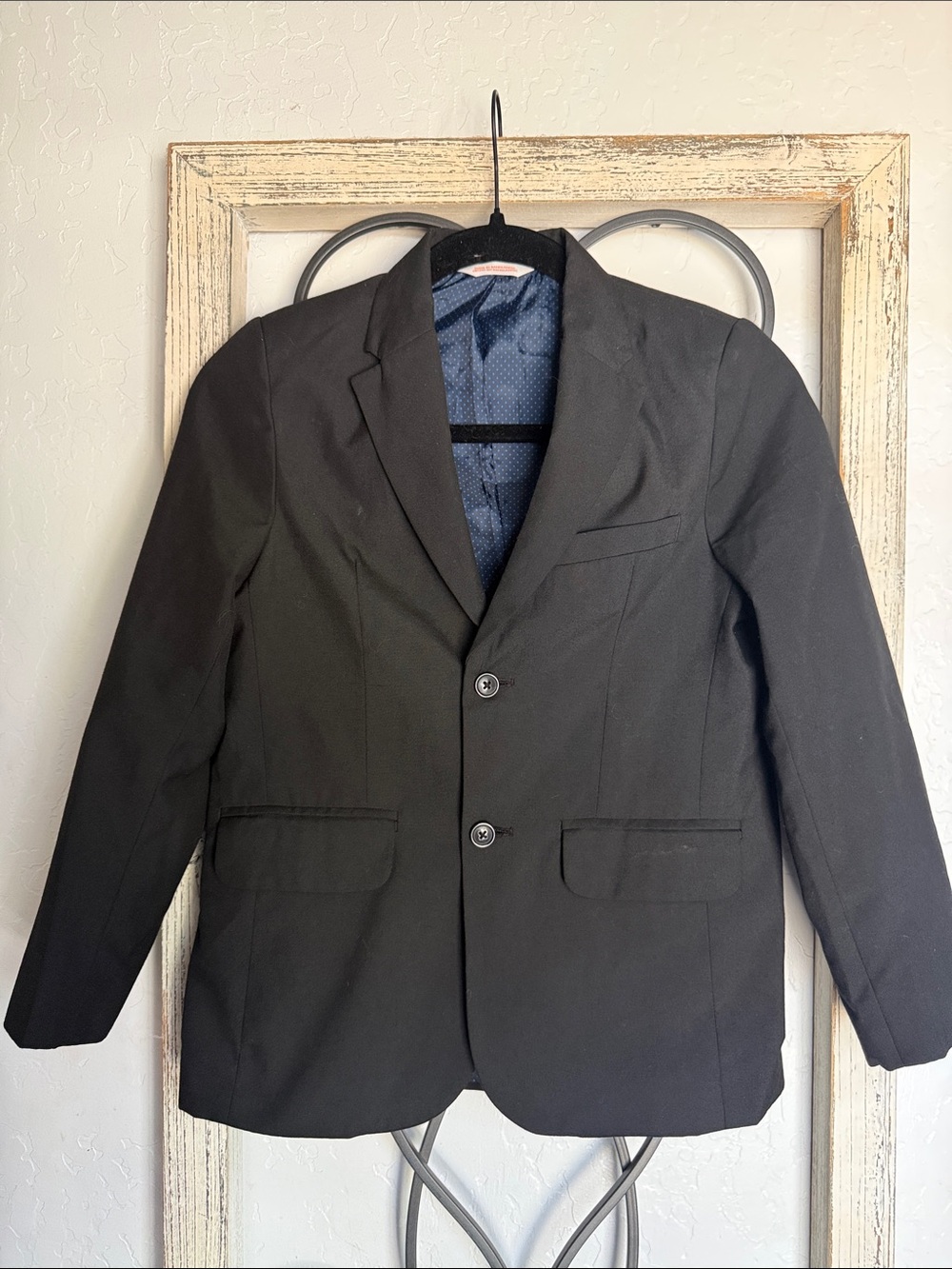 Cat & Jack | Boy’s Classic Black Suit Blazer | Black | Size 10